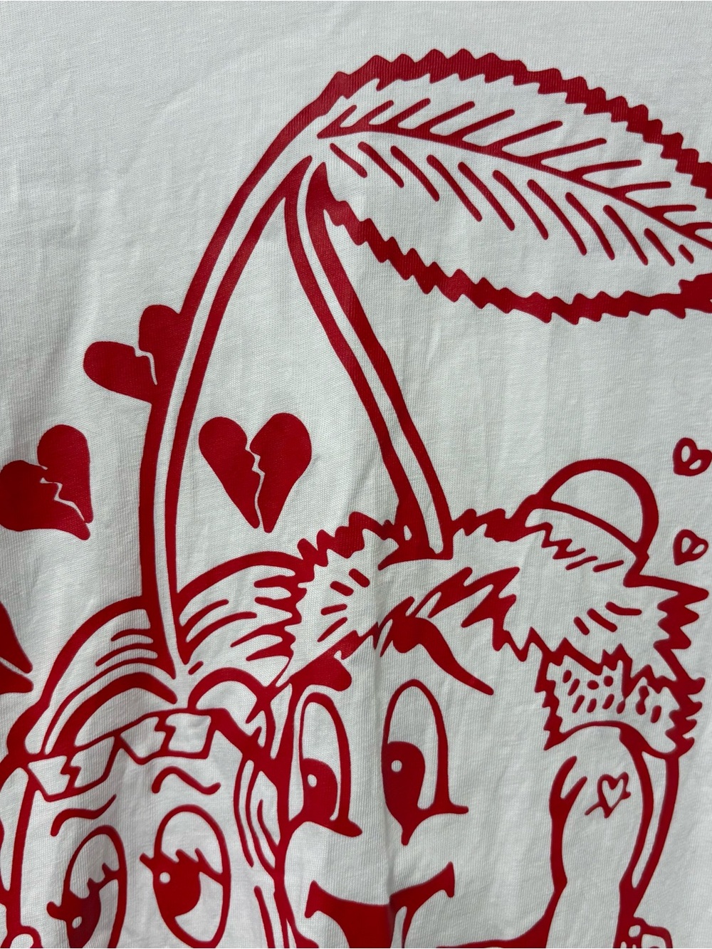 ALLSAINTS Graphic cherry breakup tshirt - Picture 10 of 16